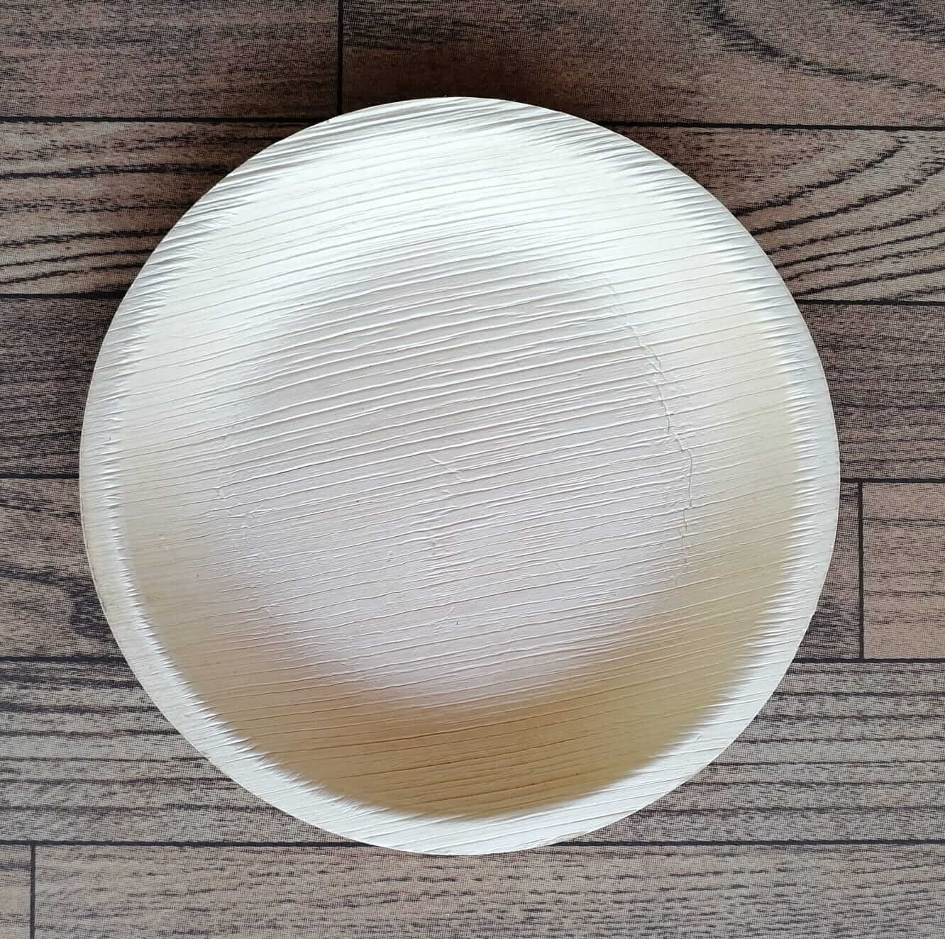 round size leaf plate
