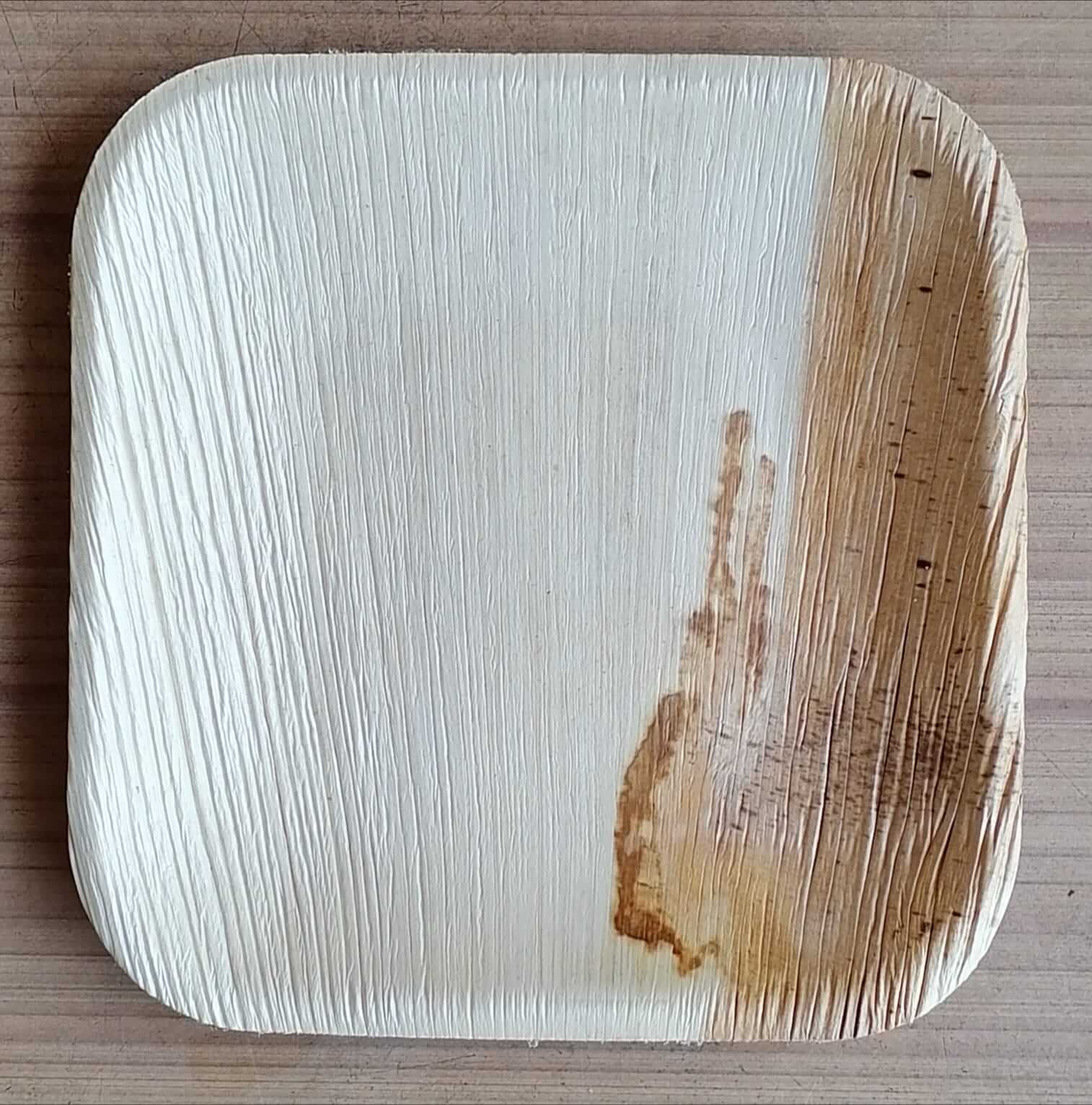 square size areca leaf plate